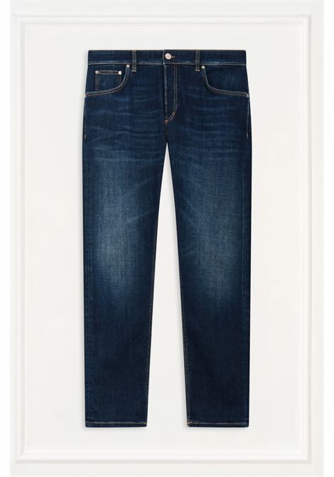 PT Torino Jeans Tapered Reggae in Denim Stretch Blu Uomo PT TORINO | Pantaloni | C5-TP05B0MI46
